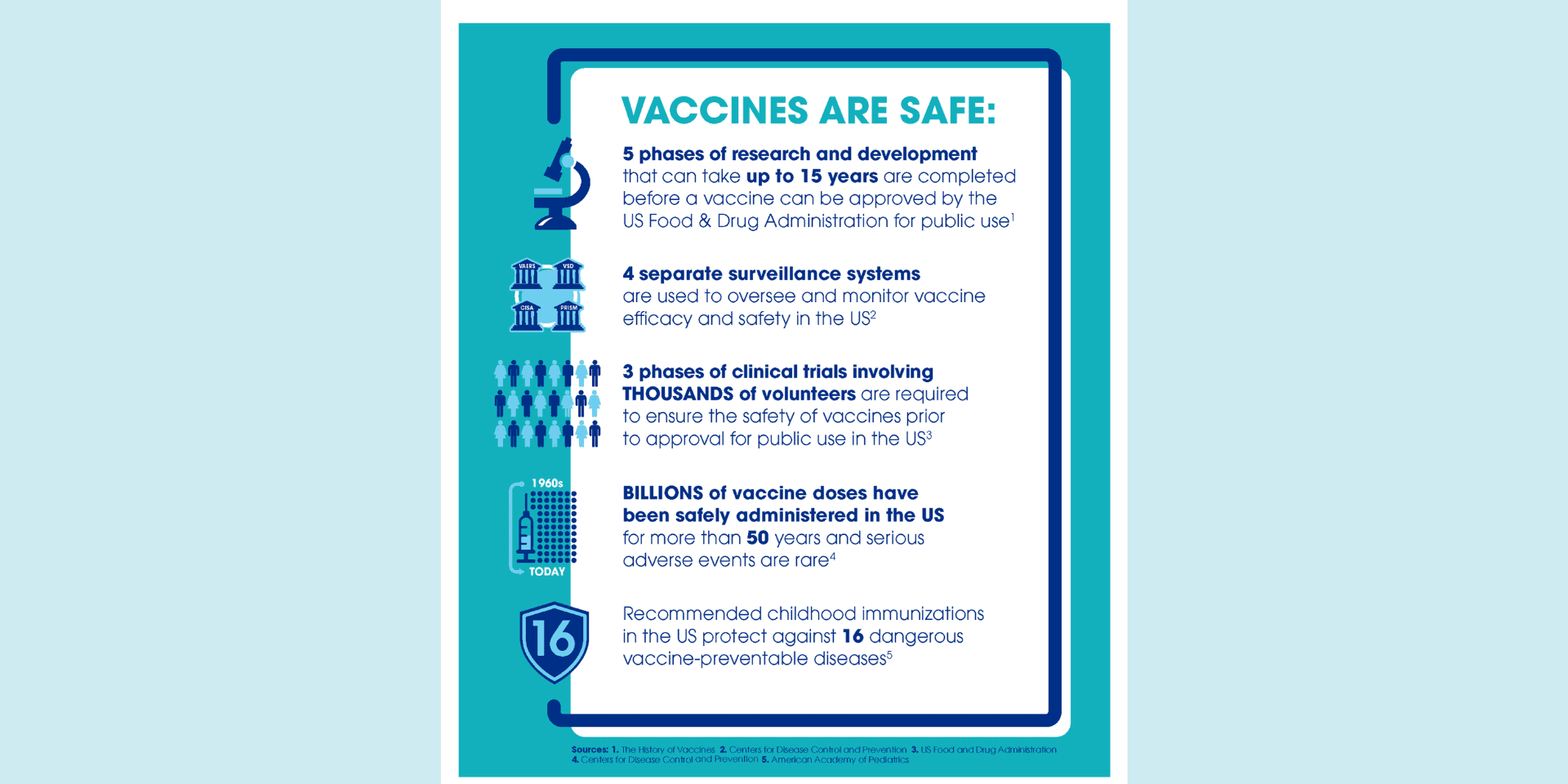 Vaccine Safety Infographic