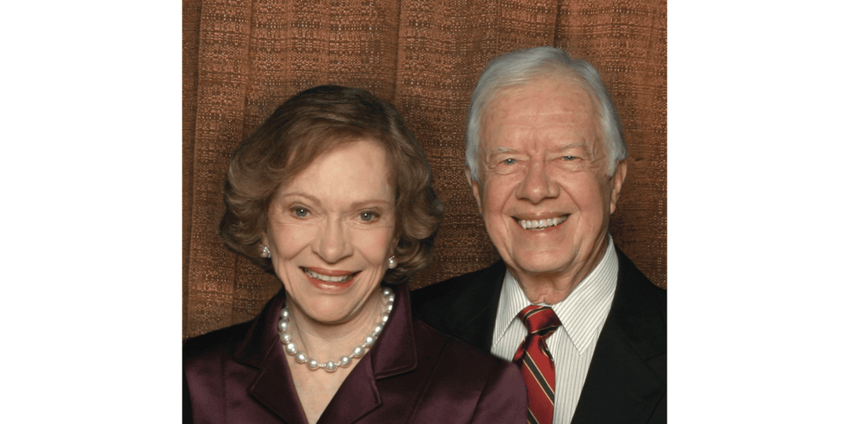 Portrait of Jimmy & Rosalynn Carter