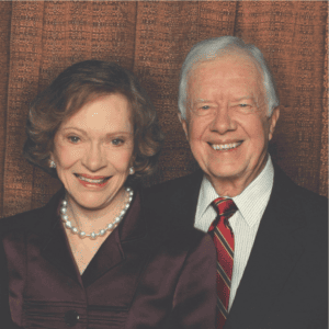 Portrait of Jimmy & Rosalynn Carter