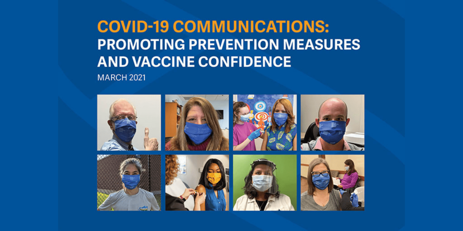 COVID19 Communications Promoting Prevention Measures and Vaccine