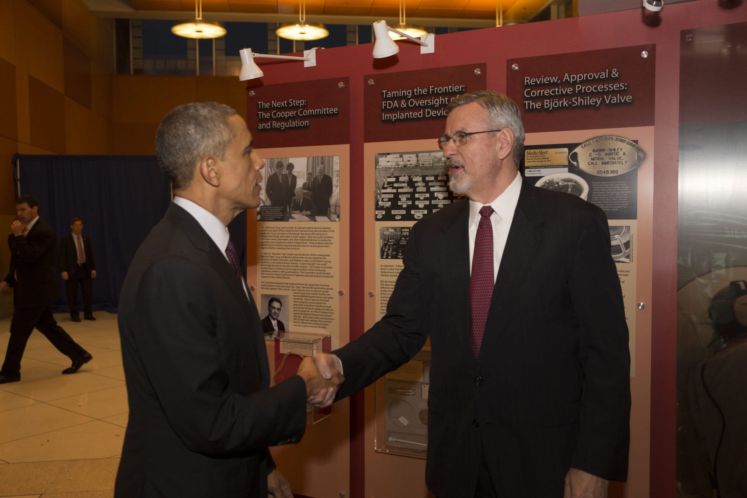 Barney Graham and President Obama