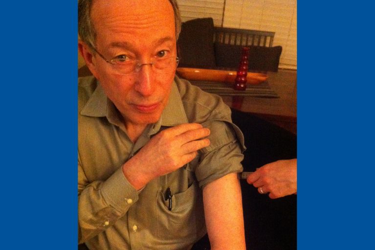 Walter A. Orenstein Getting Annual Flu Vaccine