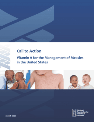 Vitamin A for Management of Measles report cover