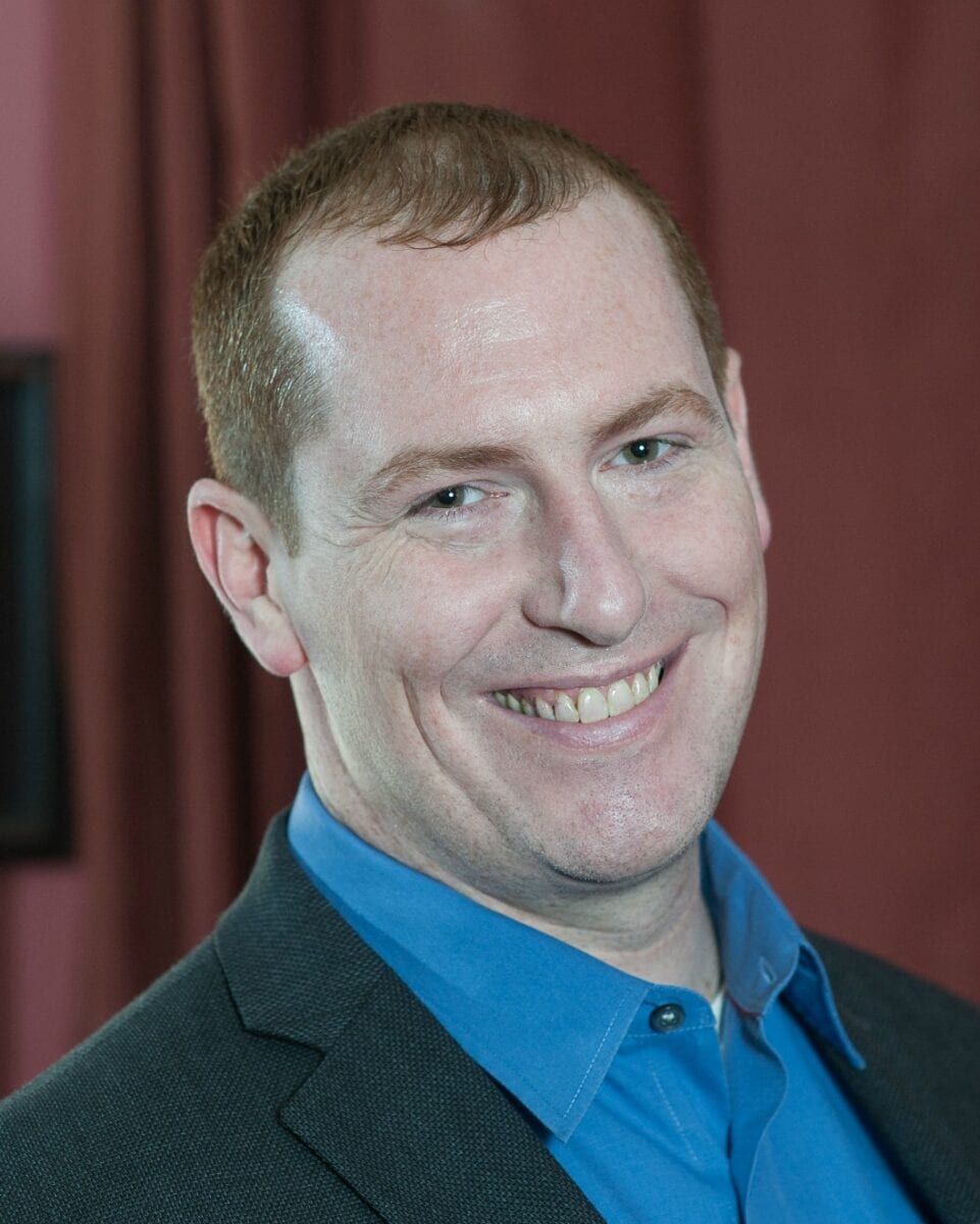 Man smiling