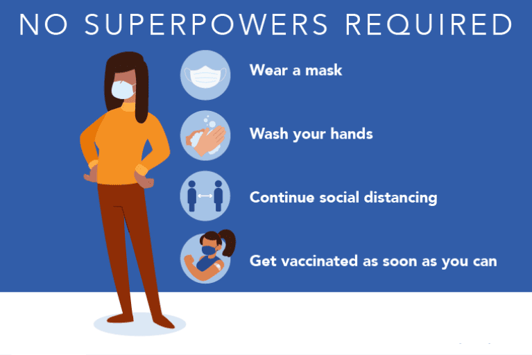 No Superpowers Required COVID-19