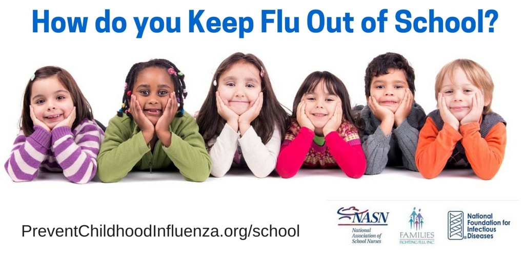 How do you keep flu out of school (Twitter)