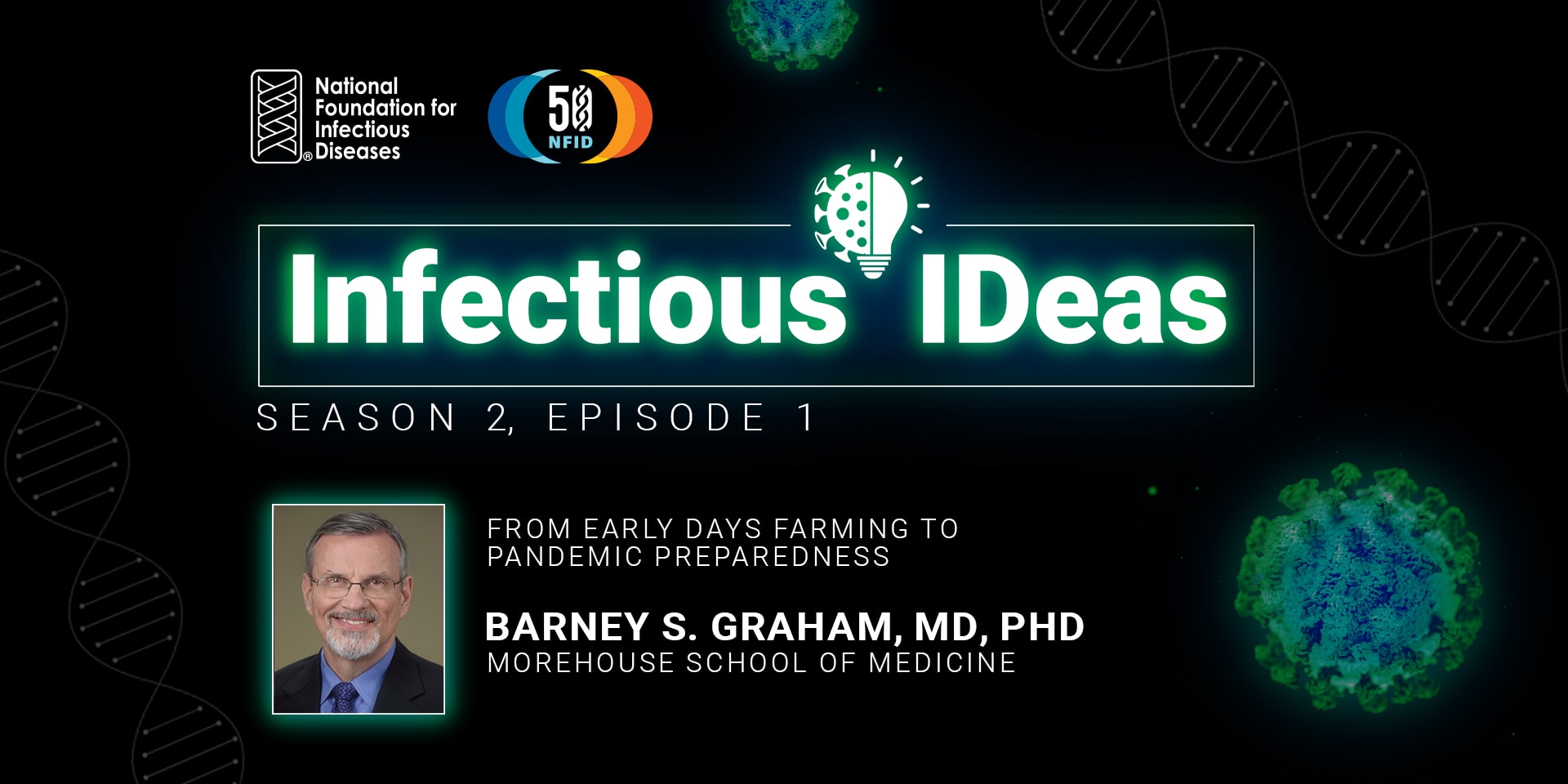 From Early Days Farming to Pandemic Preparedness with Barney S. Graham ...