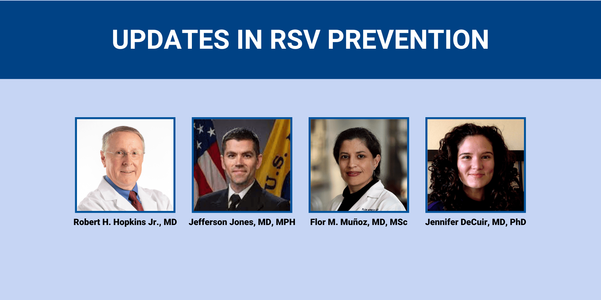 Updates in RSV Prevention webinar