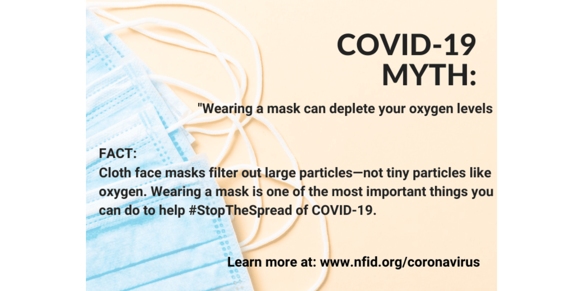 COVID-19 Face Mask Myth