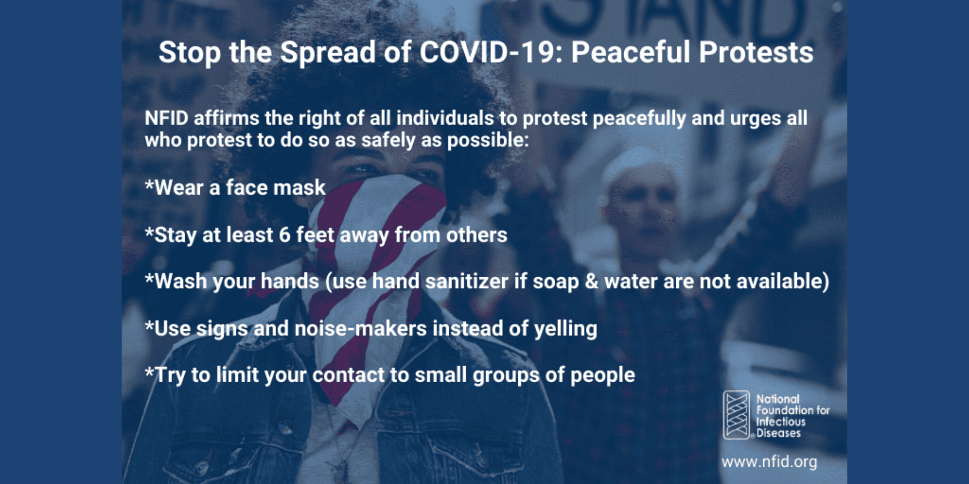 COVID-19 Peaceful Protests Tips