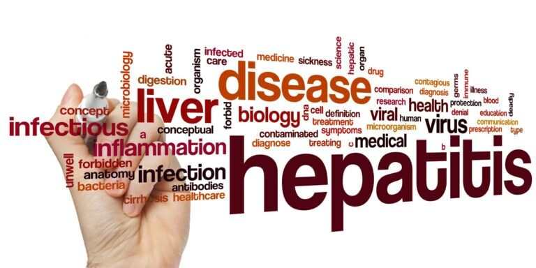 Hepatitis word cloud