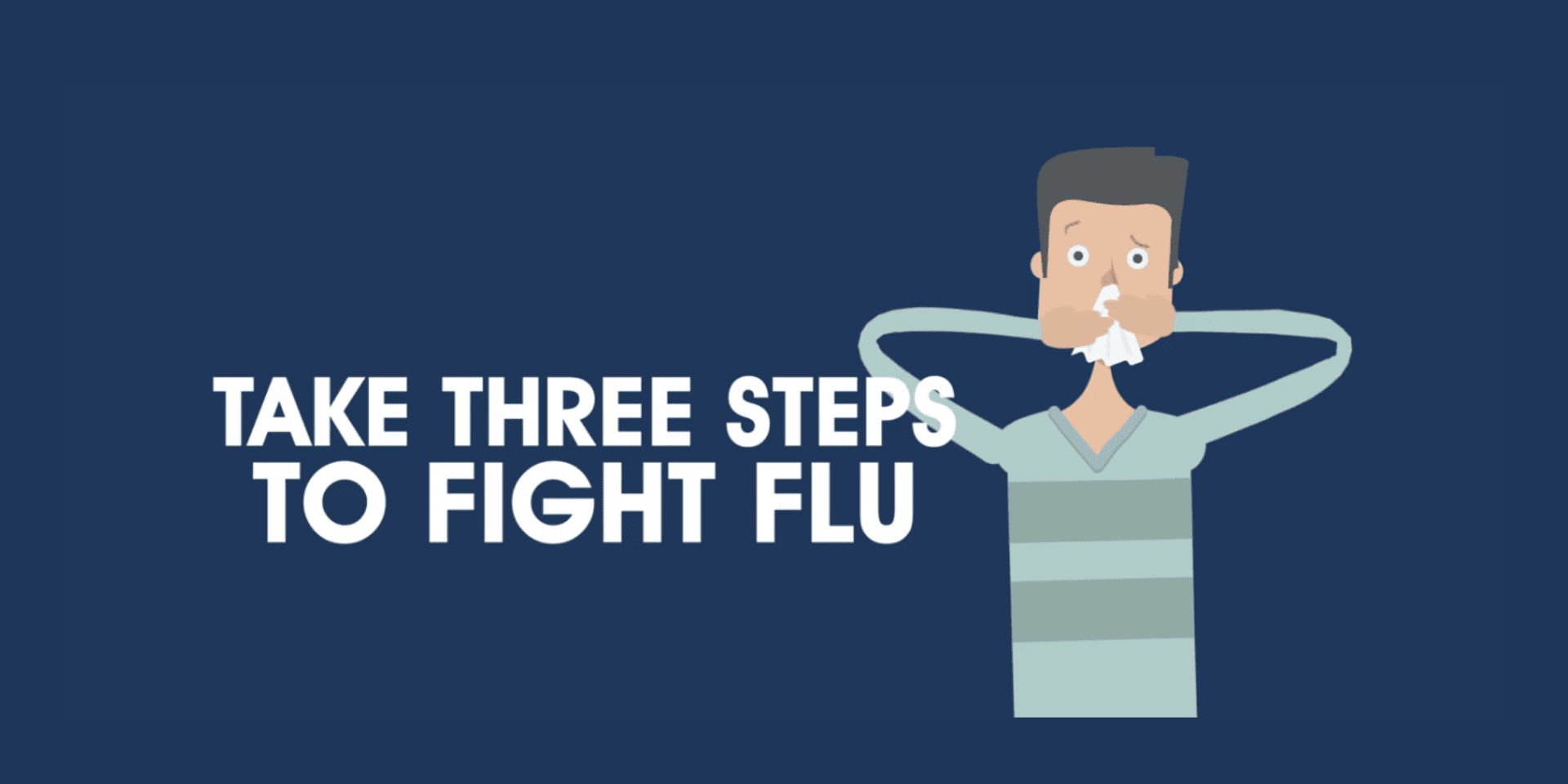 Take Three Steps to Fight Flu